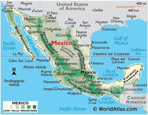 Mexico Maps & Facts .